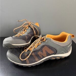 Merrell Charcoal and Butterscotch Castle Rock Trail Sneakers